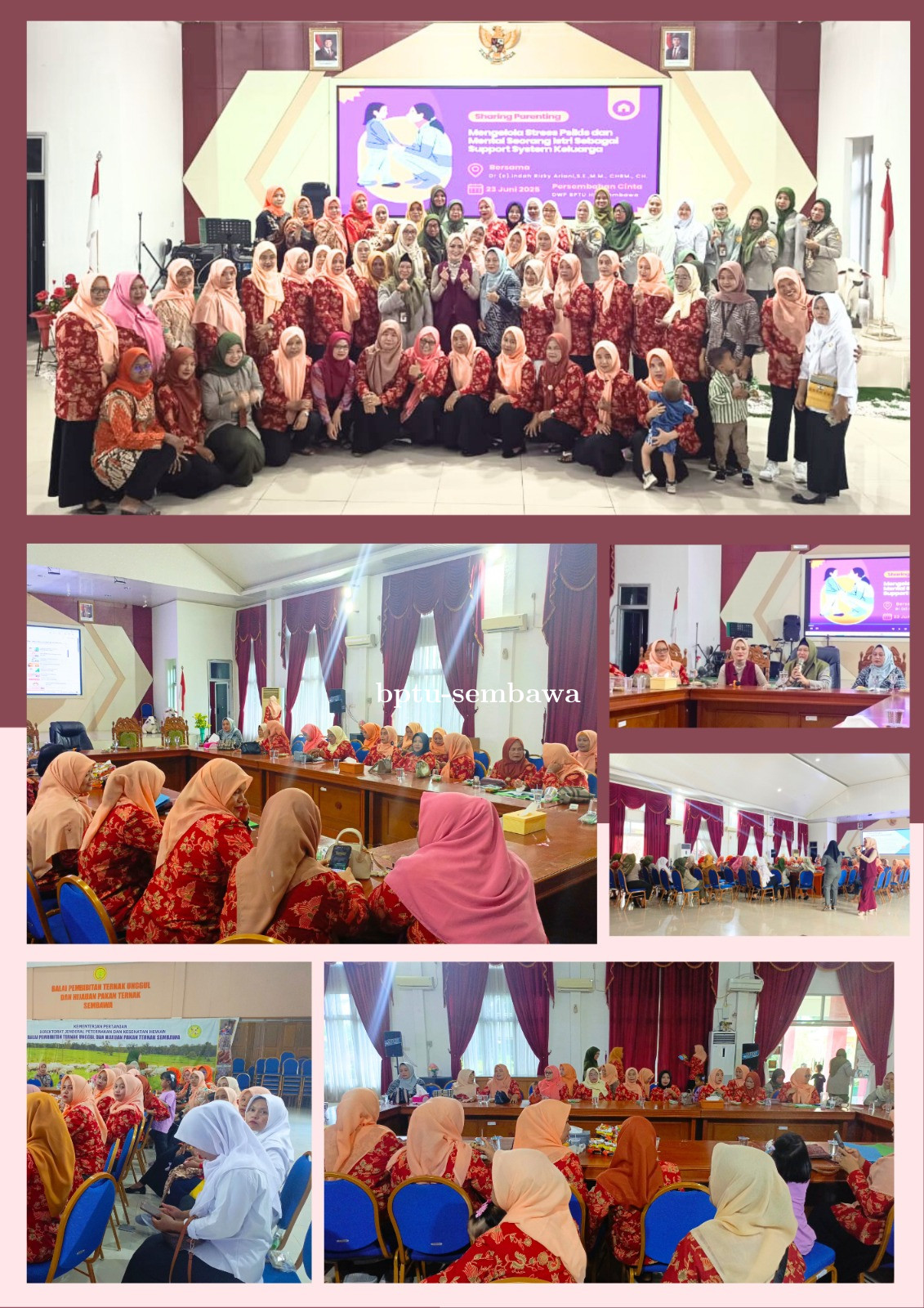 Menguatkan Istri, Meneguhkan Keluarga: DWP BPTU HPT Sembawa Gelar Sharing Parenting Penuh Makna