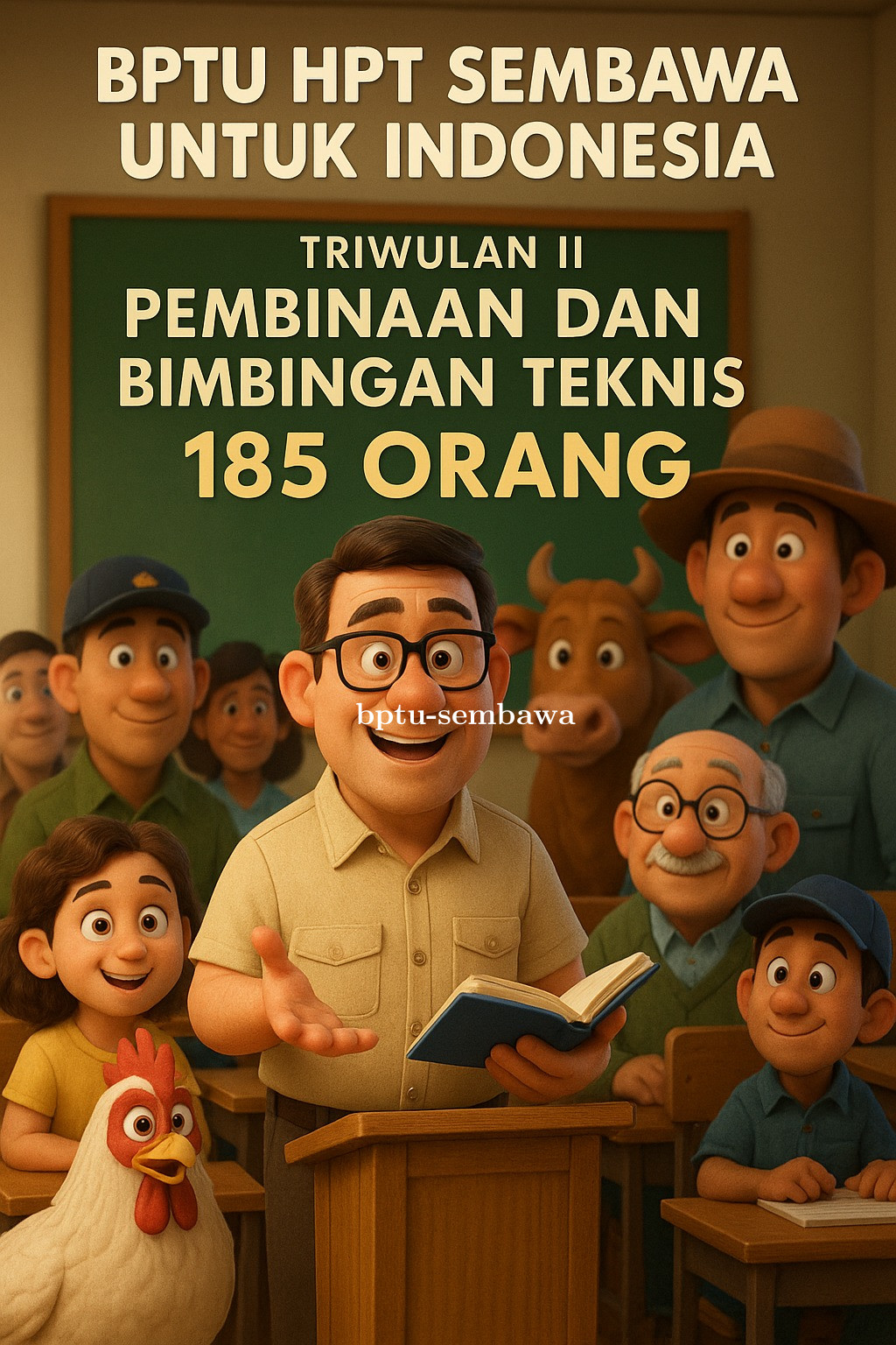 185 Orang Dilatih, BPTU HPT Sembawa Gaspol Bangun Peternakan Indonesia!