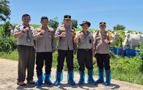 Anjangsana Sinergi BPTU HPT Sembawa dan POLRES Banyuasin 